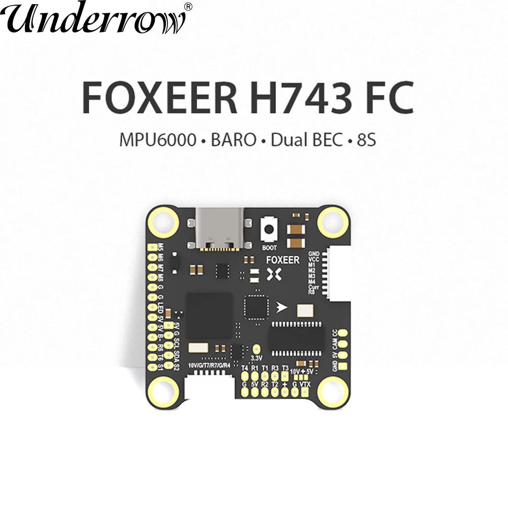 Foxeer FPV Ÿ  RC 𵨿  BEC а,  Ʈѷ, H743, 4-8S LIPO, 30.5x30.5mm, H7 MPU6000